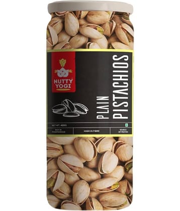 Nutty Yogi Pista 450g | Pista Dry Fruit, Shelled Nuts Super Crunchy & Delicious Healthy Snack | Vitamins & Minerals Rich