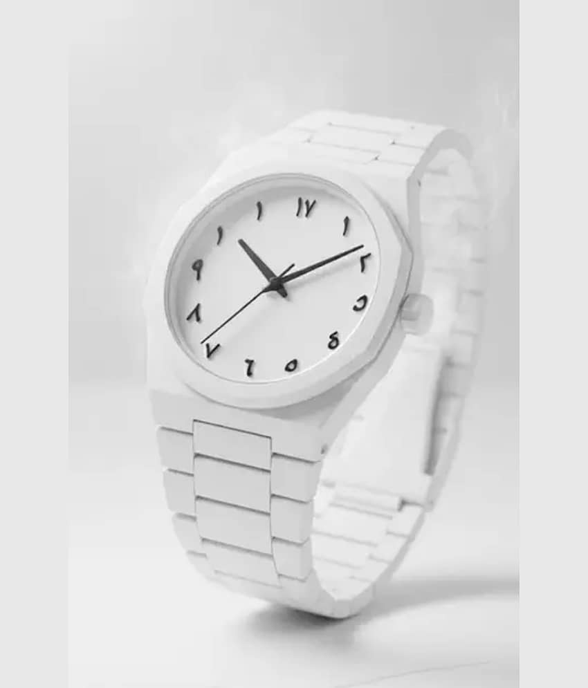 Louis Craft White Plastic Analog Men's Watch