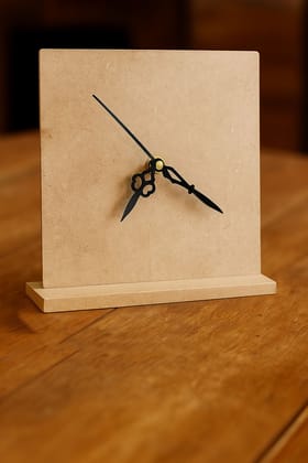 Dbeautify's Minimalist MDF Table Clock
