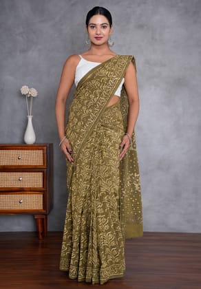 Jaipur Hand Block Print Saree