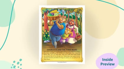 Goldilocks And The Three Bears [Paperback] Dreamland Publications