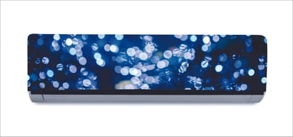 DreamKraft Decorative Beautiful Lighting Bokeh AC Sticker (Multicolor PVC Vinyl, 30cm X 91cm)