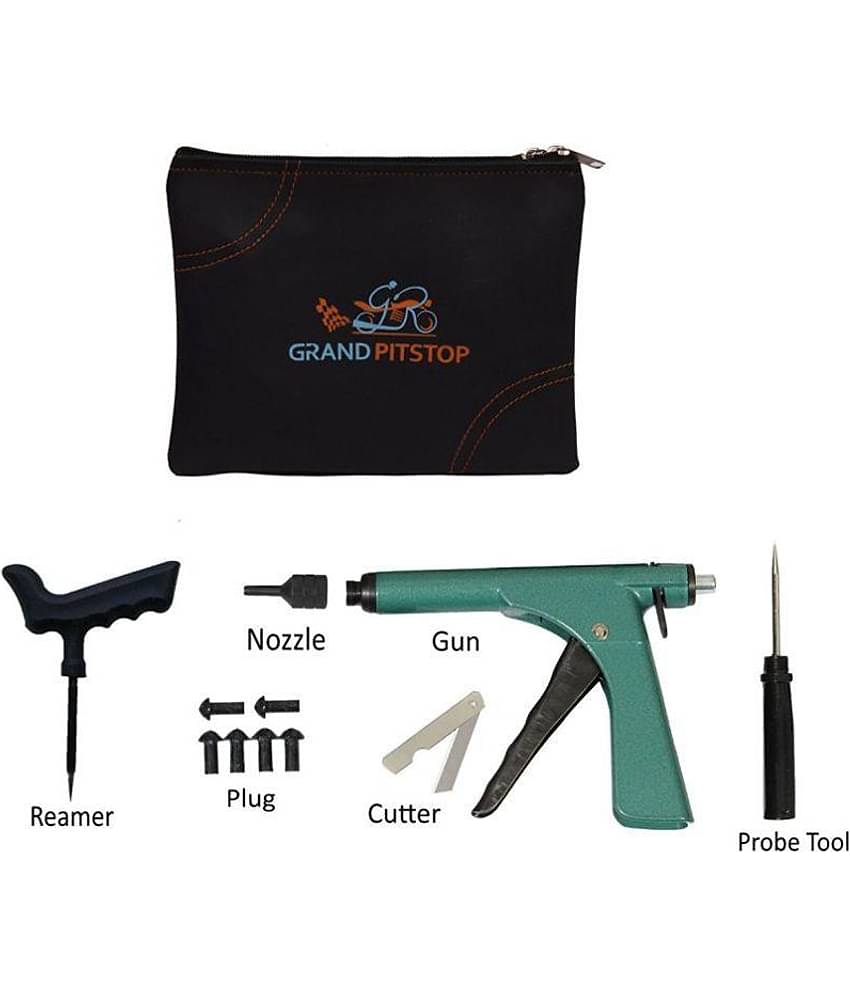 GrandPitstop Tubeless Tyre puncture Repair Gun Kit