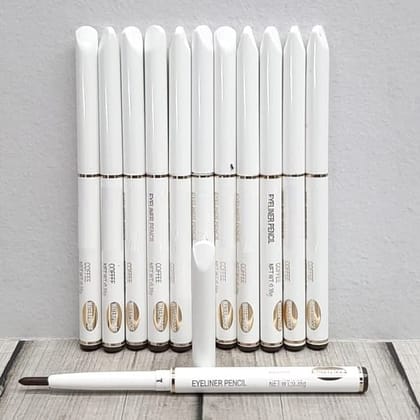 Elecsera Waterproof Eyeliner Black Pack of 12pcs 2.5 g (Black)