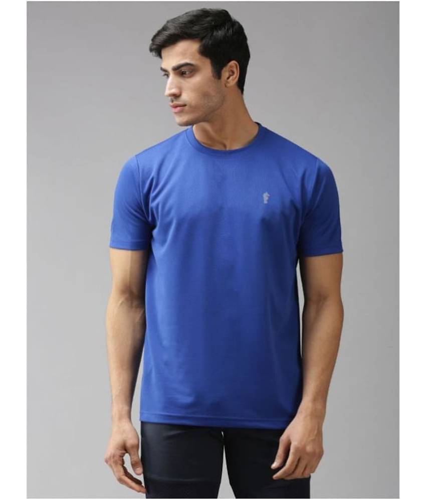 EPPE - Blue Polyester Regular Fit Men's Sports T-Shirt ( Pack of 1 )