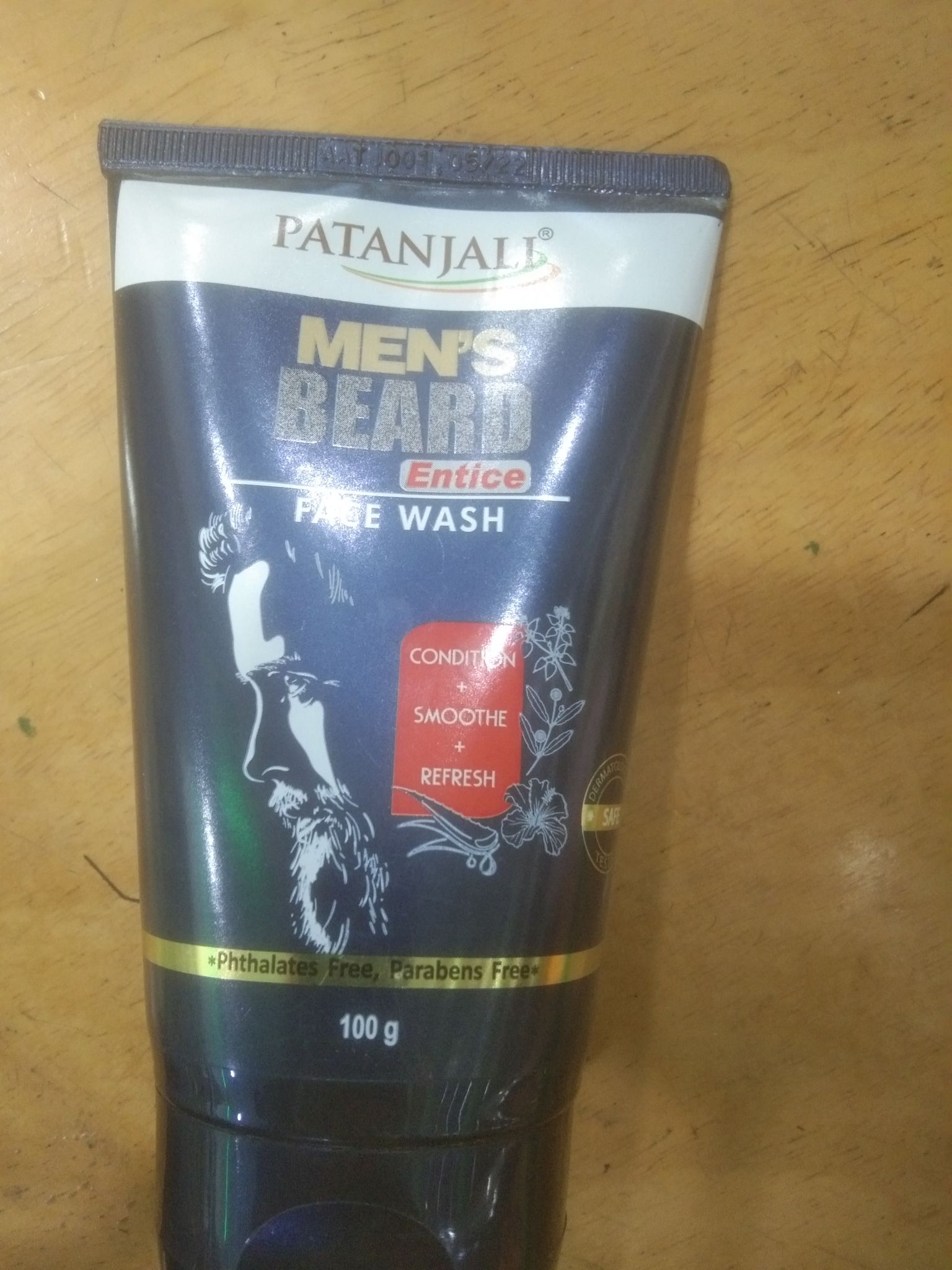 Patanjali Men's Beard Face wash 100 g 