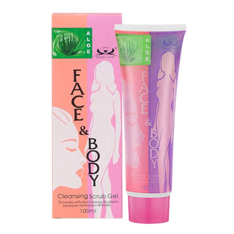 Elecsera STRAWBERRY FACE & BODY CLEANSING SCRUB GEL (100 ml)