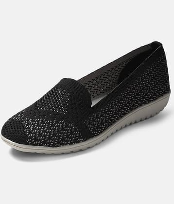 MARC LOIRE Black Ballerinas