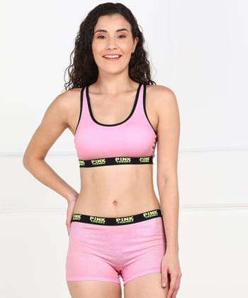 Young Trendz Women Pink Trendz Boyshorts-XS / Pink