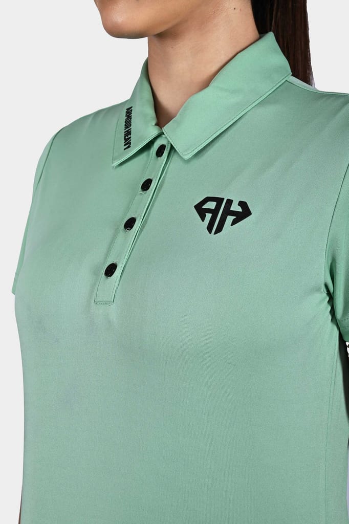 Lime AH Women Polo Shirt