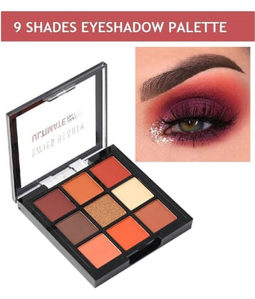 Swiss Beauty Ultimate 9 Color Eyeshadow Palette (Shade-4), 9gm