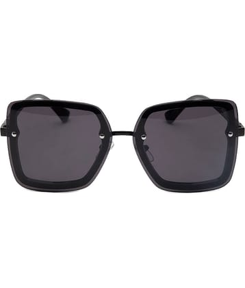 YourSpex - Black Square Sunglasses Pack of 1