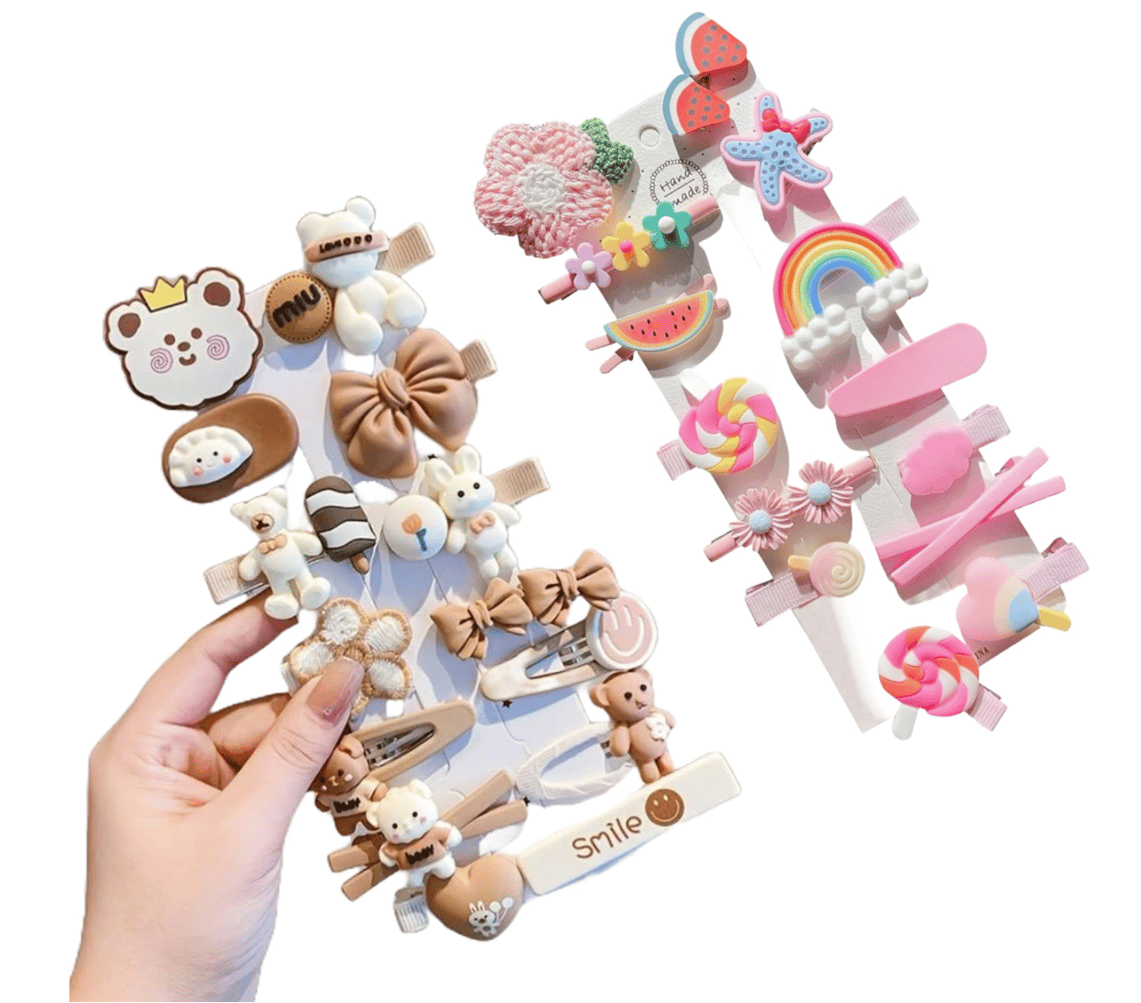 28 Pieces Combo Hair Clips