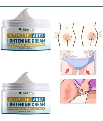 KURAIY Skin Whitening Cream For Clear Glowing Skin & Tan removal For Women & Men Pack Of 2