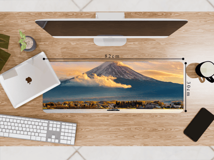 "EARTH SCENERY- NATURE LOVER" Gaming Mousepad- Elevate Your Gaming Experience-Large (30CM X 82CM)