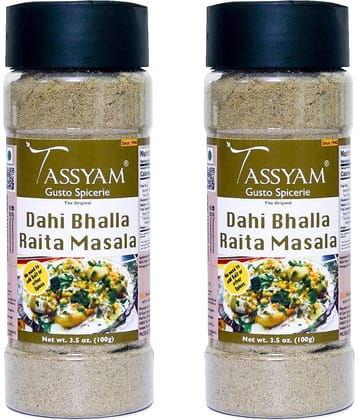 Tassyam - 100 gm Dahi Bhalla Raita Masala (Pack of 2)
