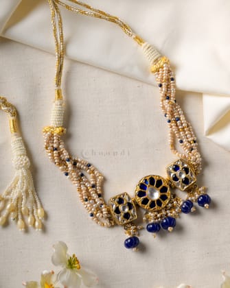 Gold Polish Silver Choker CHN1542