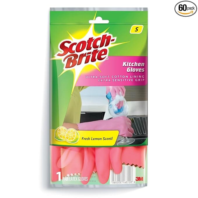 Scotch brite Kitchen Gloves Small, 1 pc