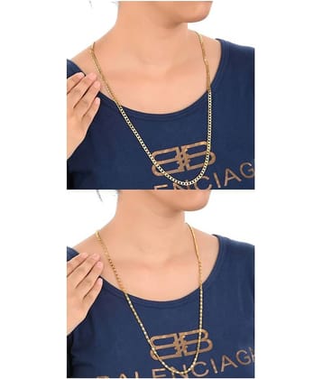 AanyaCentric Gold Plated Fashion Chain Necklace