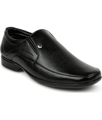 Action - Black Men's Slip On Formal Shoes
