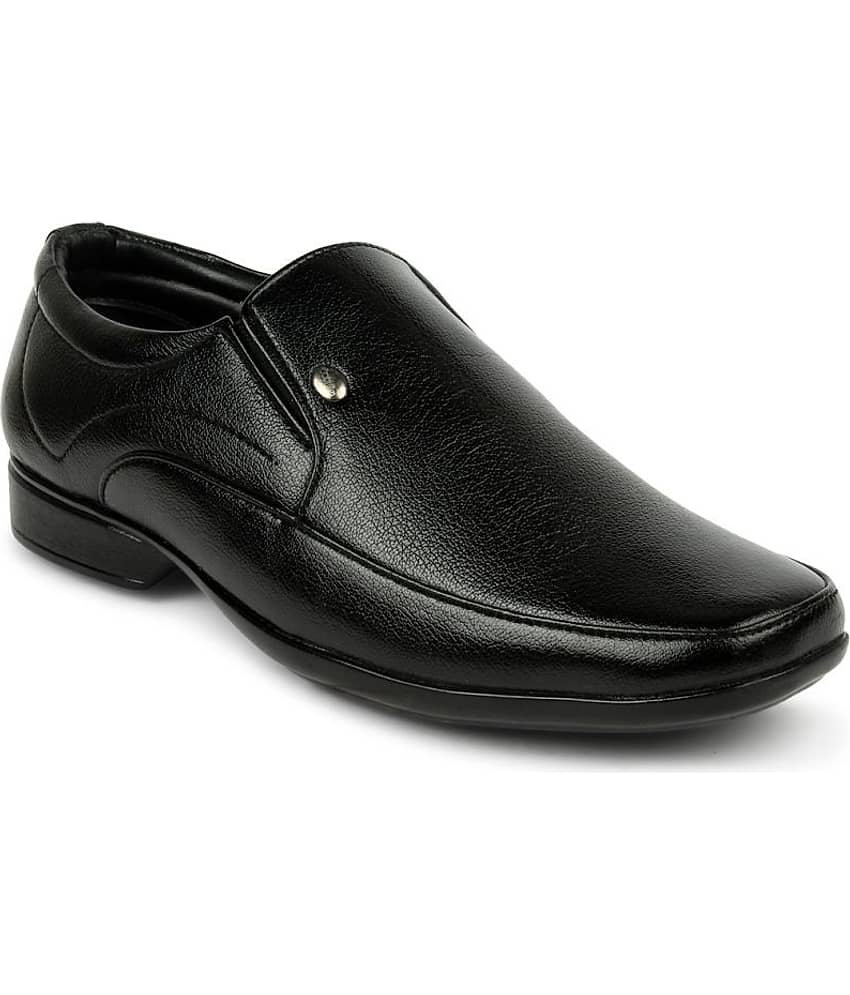 Action - Black Men's Slip On Formal Shoes