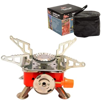 Windproof Foldable Stove Burner for Efficient Outdoor Cooking  by Ruhi Import Store