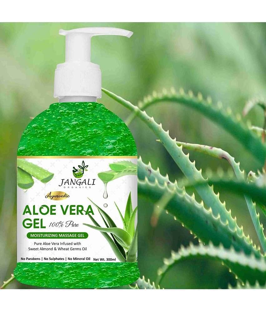 PURE JANGALI ORGANICS Aloe Vera Multipurpose Beauty Gel For Skin and hair 300ML