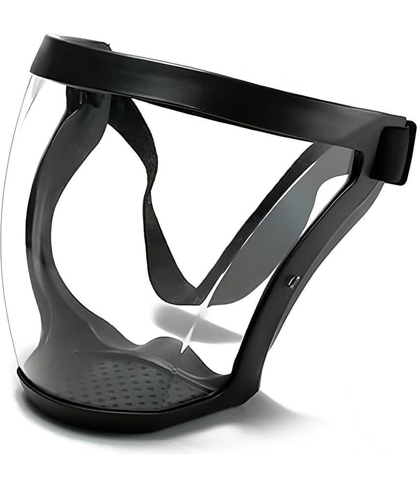 THRIFTKART Black Polypropylene Fiber Anti Pollution Mask ( Pack of 1 )