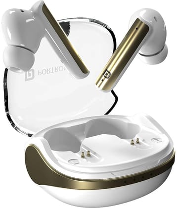 Portronics Harmonics Twins S7 On Ear TWS White