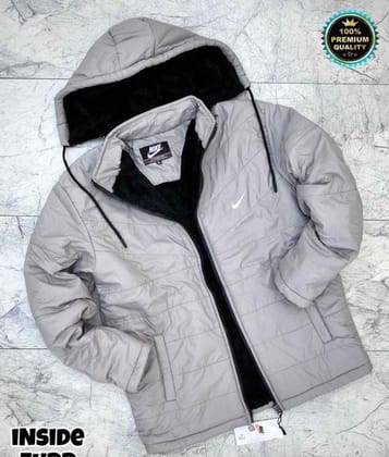 NIKE Jackets French Grey (Size -M)
