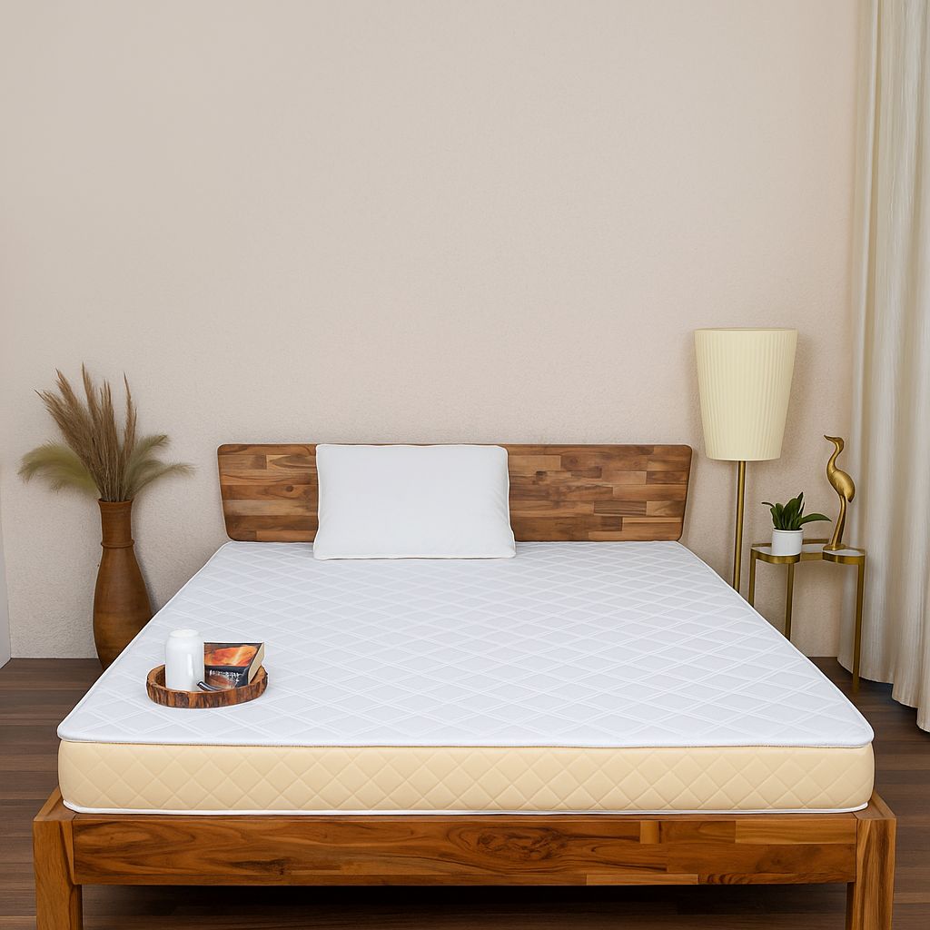 Usha Shriram Aero Cool Gel with posture Control Tech 4 inch Single Memory Foam Mattress (L x W: 72 inch x 30 inch)