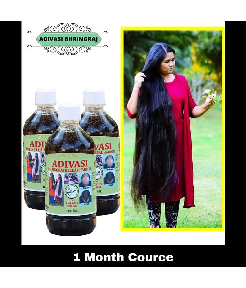 Growkesh - Anti Dandruff Bhringraj Oil 300 ml ( Pack of 3 )