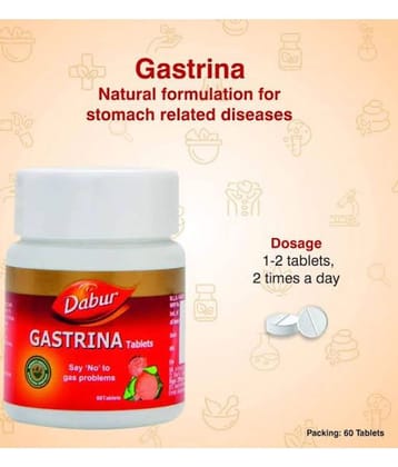 Dabur DABUR GASTRINA TABLETS (PACK OF 5)