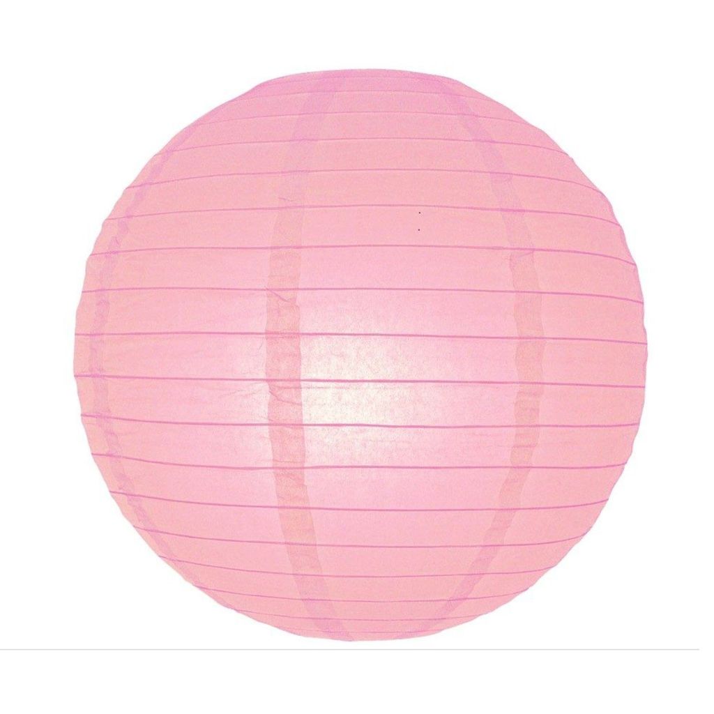 Paper Lanterns Light Pink 12"-1PC - Party and Festive Needs | Buy online on ZillyBuy