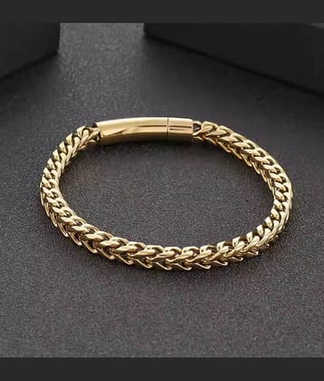 FASHION FRILL Gold Bracelet ( Pack of 1 )