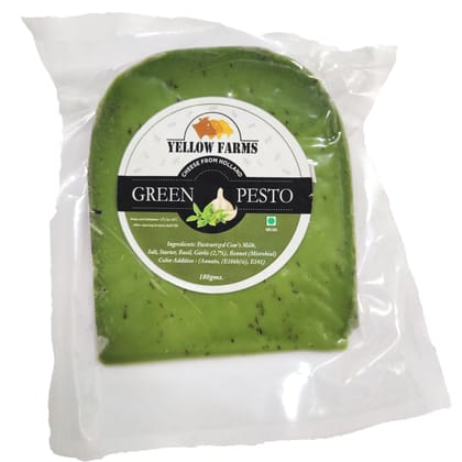 Yellow Farms Gouda Green Pesto Cheese 180g