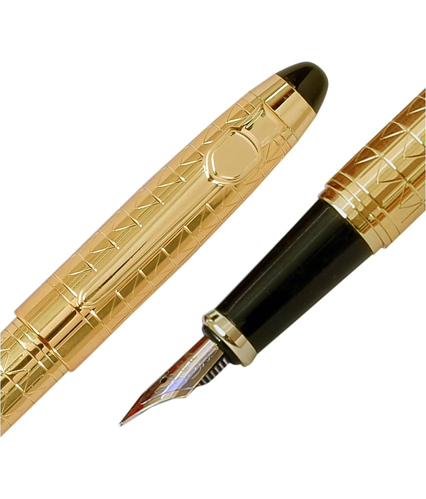 Krink Fountain Pens Metal Body Fitted with Germany Made Component ( Pack of 1 )