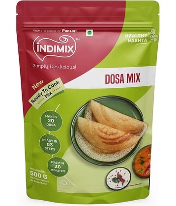 INDIMIX  Ready To Cook Rice Dosa  500 gm