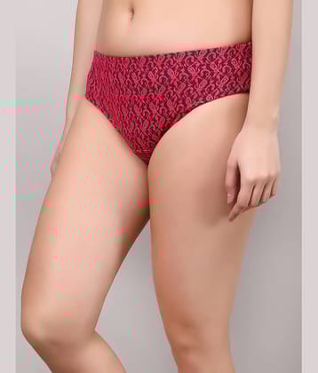 VEE SAA Pack of 3 Cotton Briefs For Women ( Pink )