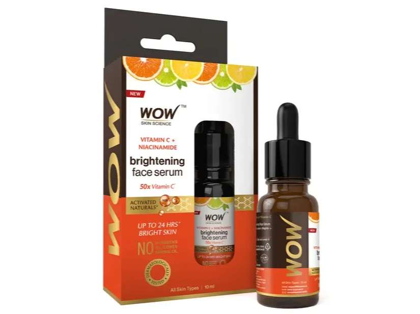 WOW Vitamin C & Niacinamide Brightening Face Serum - 10 ml - Clearance sale 