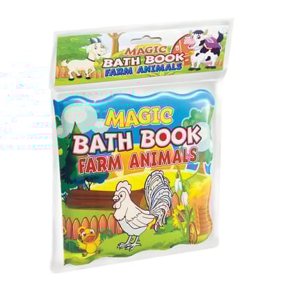 Farm Animals Magic Bath Book - Colour Changing Fun Book for Children [Bath Book] Dreamland Publications [Bath Book] Dreamland Publications
