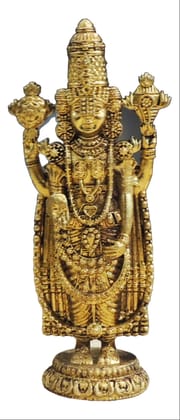 Brass Balaji Idol Statue, Height : 5 Inch (BSMAS1921 F)