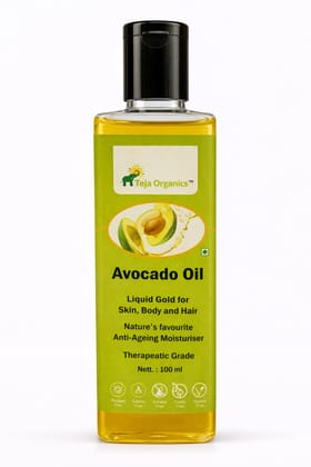 Avocado Oil | Cold-pressed Unrefined | Liquid Gold for Skin, Body and Hair Nature's favourite Anti-Ageing Moisturiser Therapeutic Grade