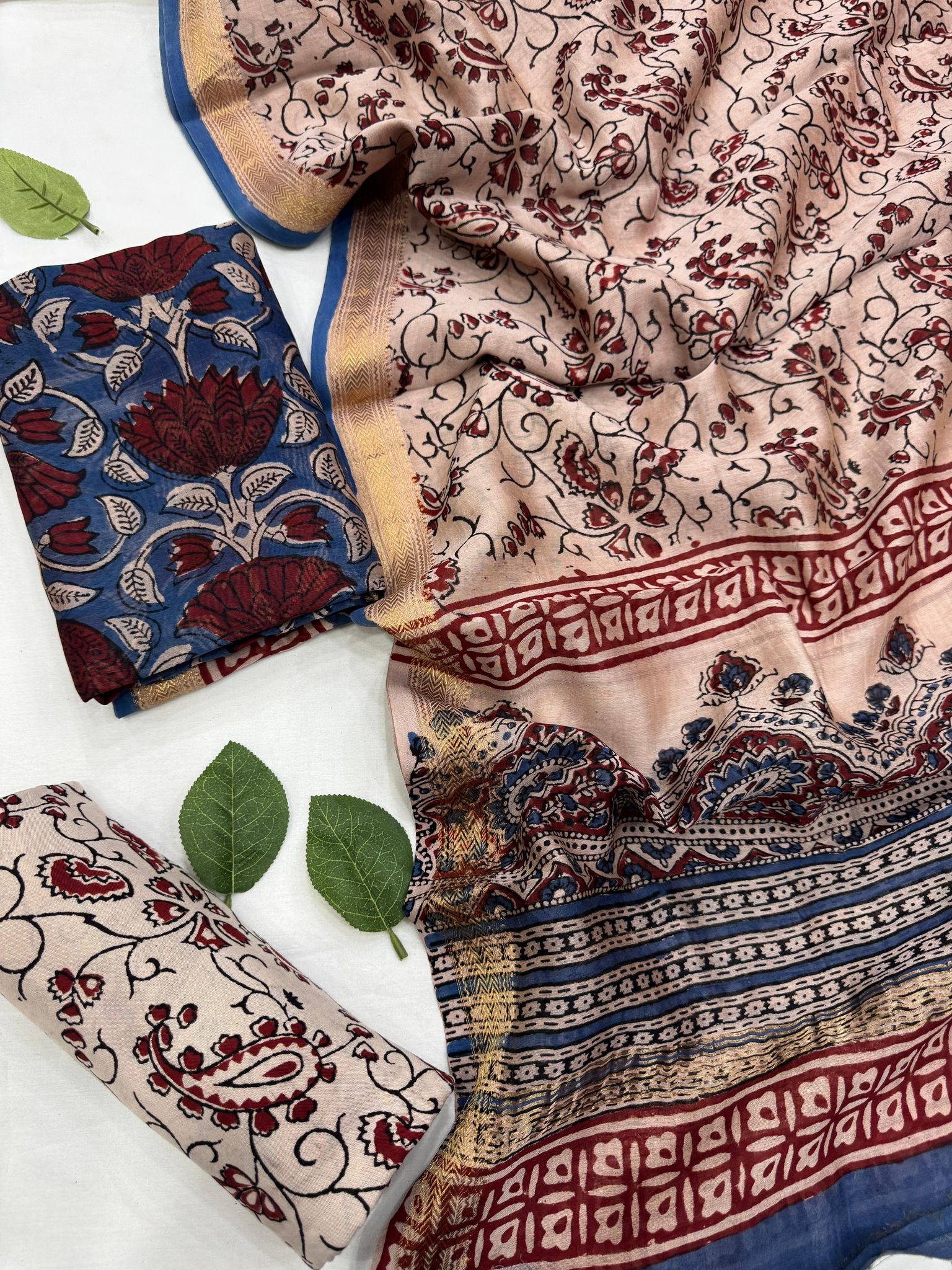 Maheshwari Silk Suit