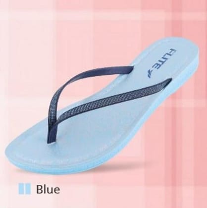 Flite PUL136 Blue L No 7 Ladies Slipper
