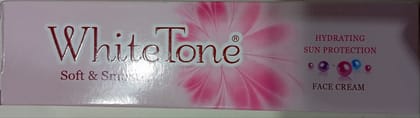 White tone soft & smooth face cream 15 g
