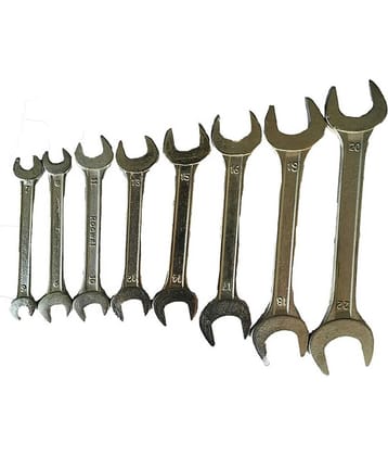 Powerfix Double Open End Spanners Set Of 8