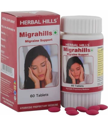 Herbal Hills Migrahills Tablet 60 No.S Pack of 1