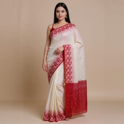 Bengal Mix Cotton Jamdani Saree