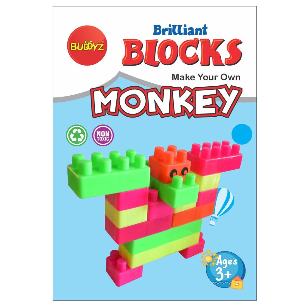 Brilliant Blocks - Monkey - Toys and Games | Buy online on ZillyBuy
